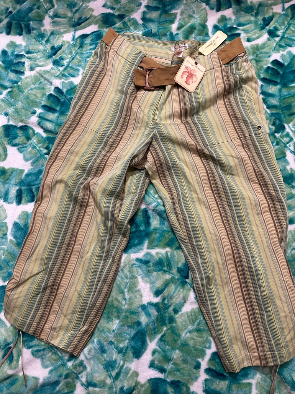 Tommy Bahama Cropped Pants,12,New! Retail $145